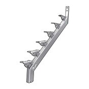 Stringer 15 Tread 4mm HGD Inground Pair